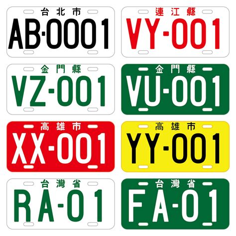 車牌數字